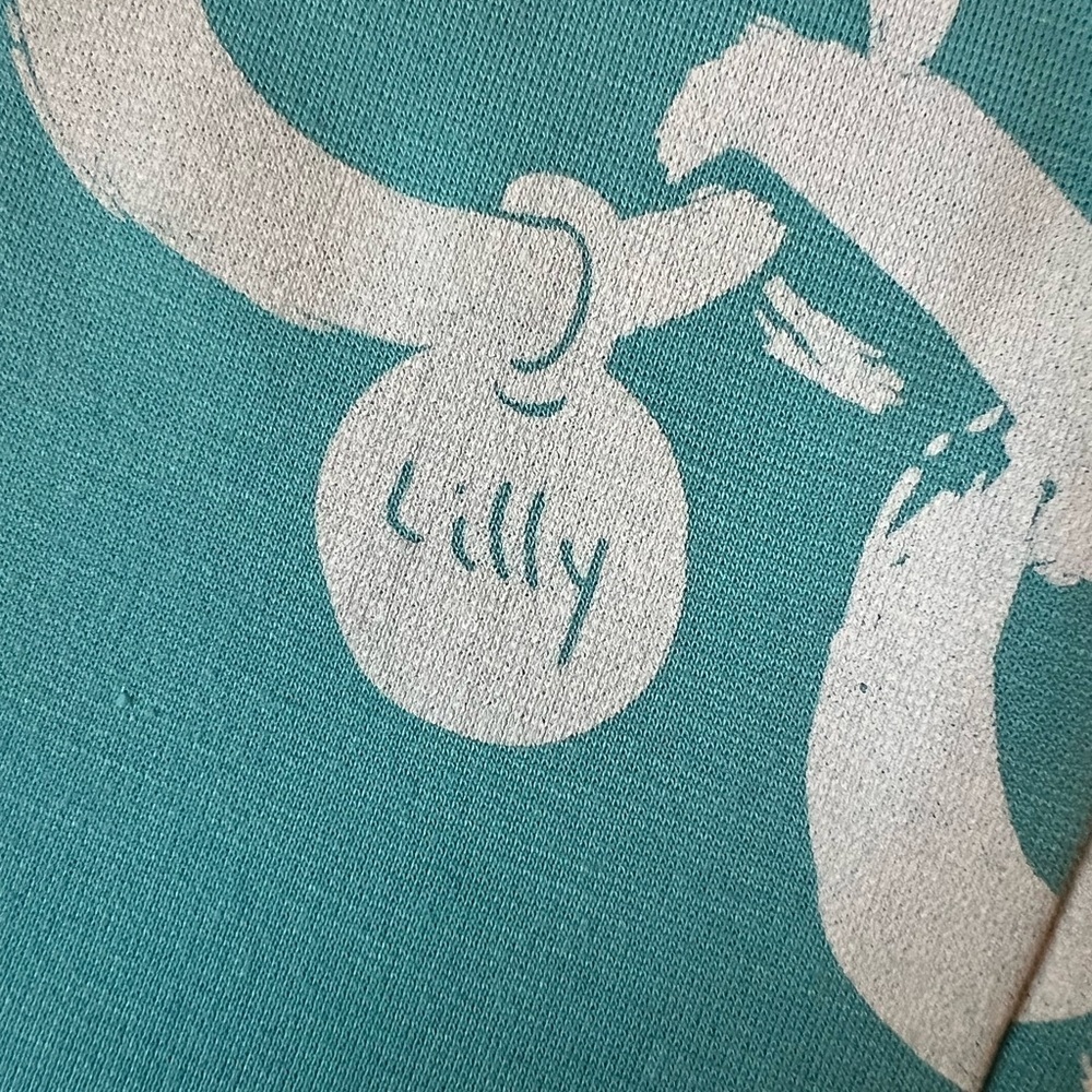 Lily Pulitzer | Jonah Ball and Chain Print Teal Above Knee Dress with Be… - Picture 10 of 12